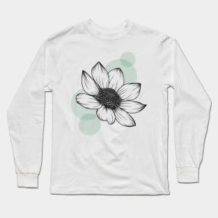 Floral Greenery Long Sleeve T-Shirt